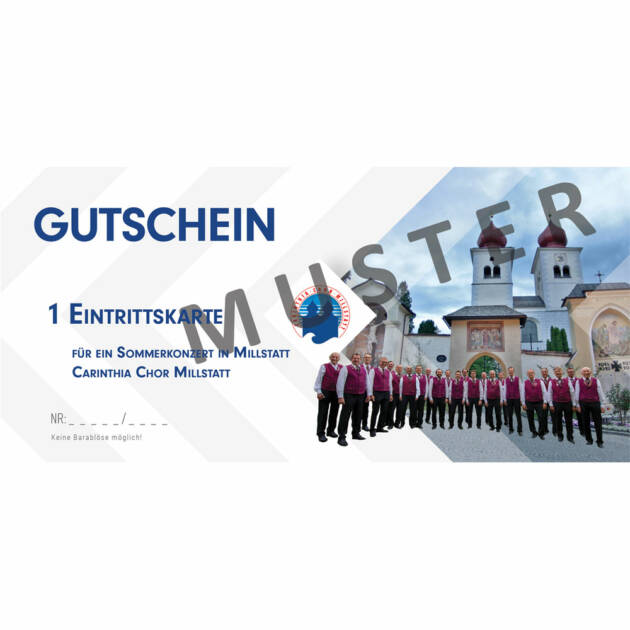 Gutschein Sommerkonzert 2026